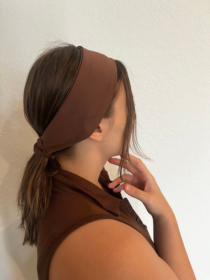 Nude Brown Laze Headband