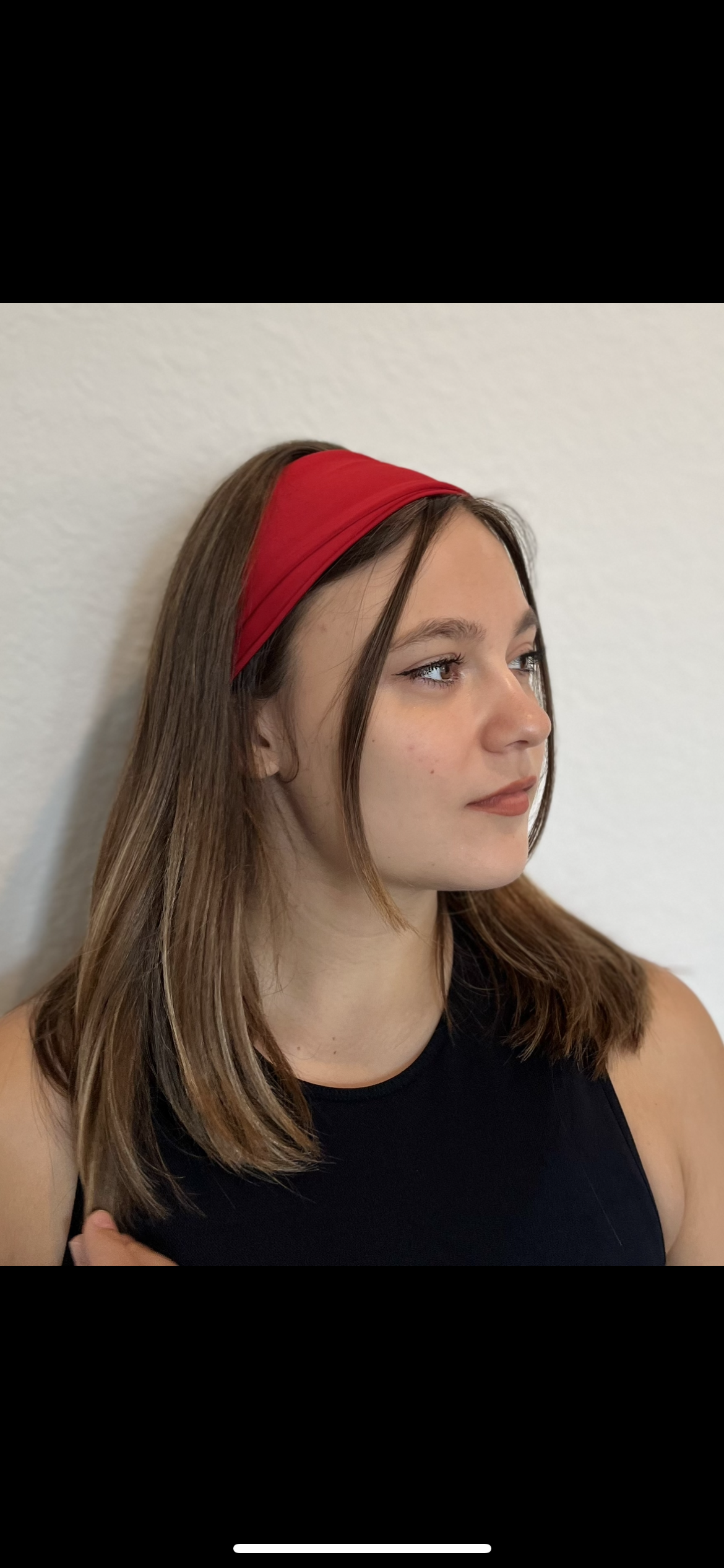 Scarlet Red Headband for Women