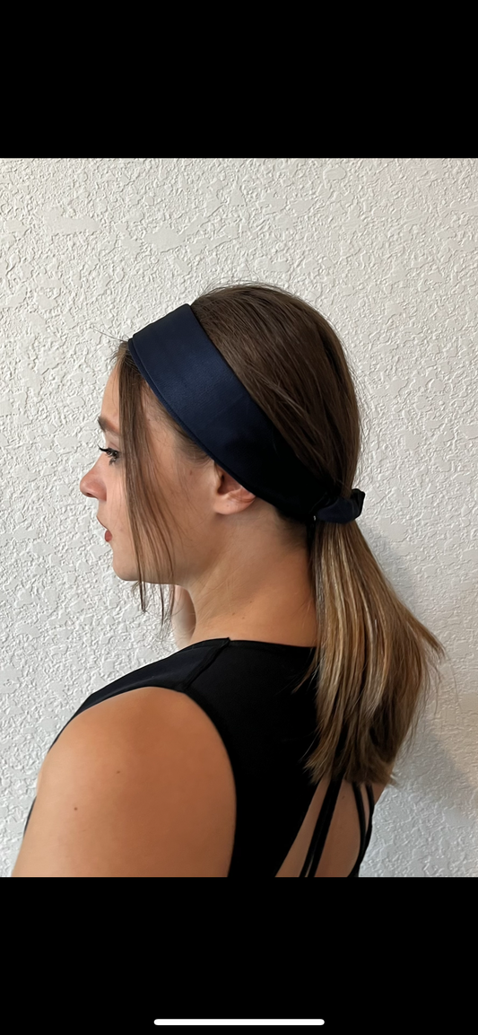 Navy Blue Laze Headband