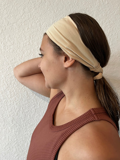 Light Nude Laze Headband