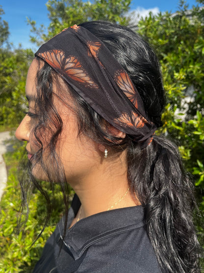 Soft Butterfly Laze Headband