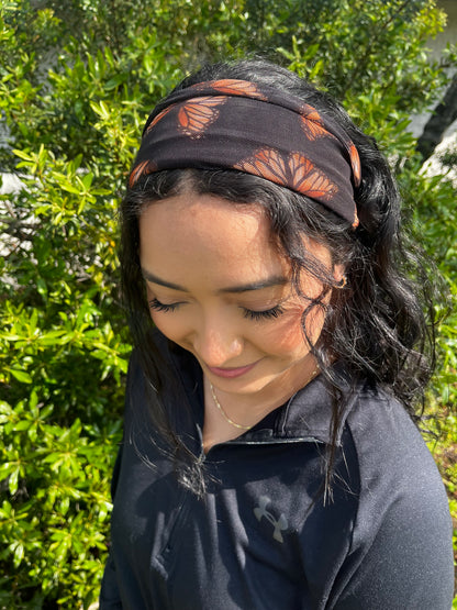 Soft Butterfly Laze Headband